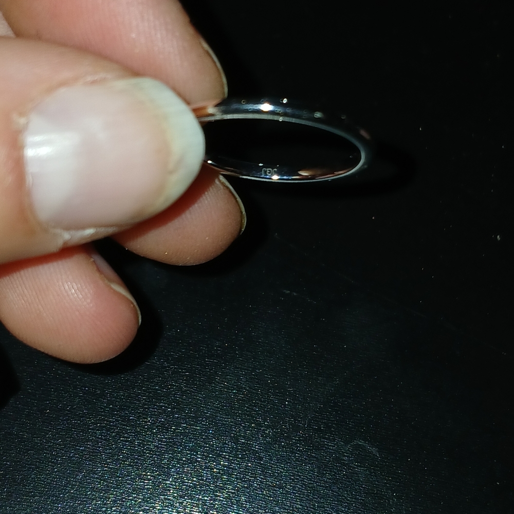 NWT Malawi Garnet And Diamond Ring - Picture 4 of 6
